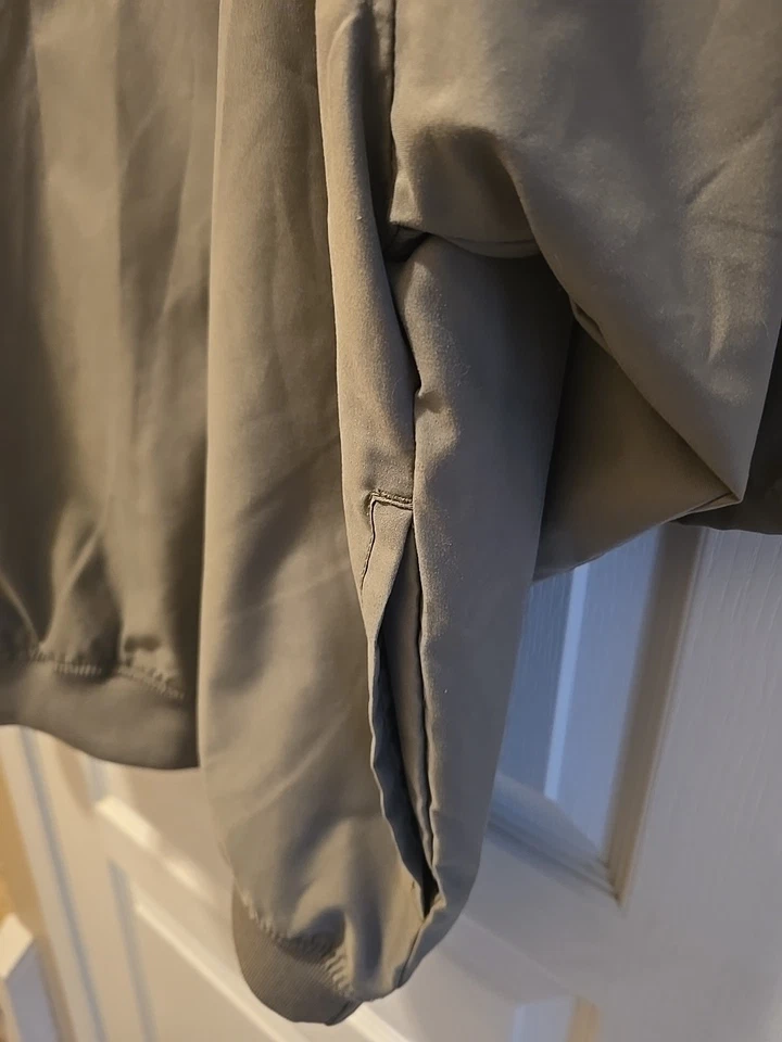 AHEAD Athletics Men's L Pinehurst 1895 Short Sleeve Pullover Rain/Windbreaker - Image 4 of 4