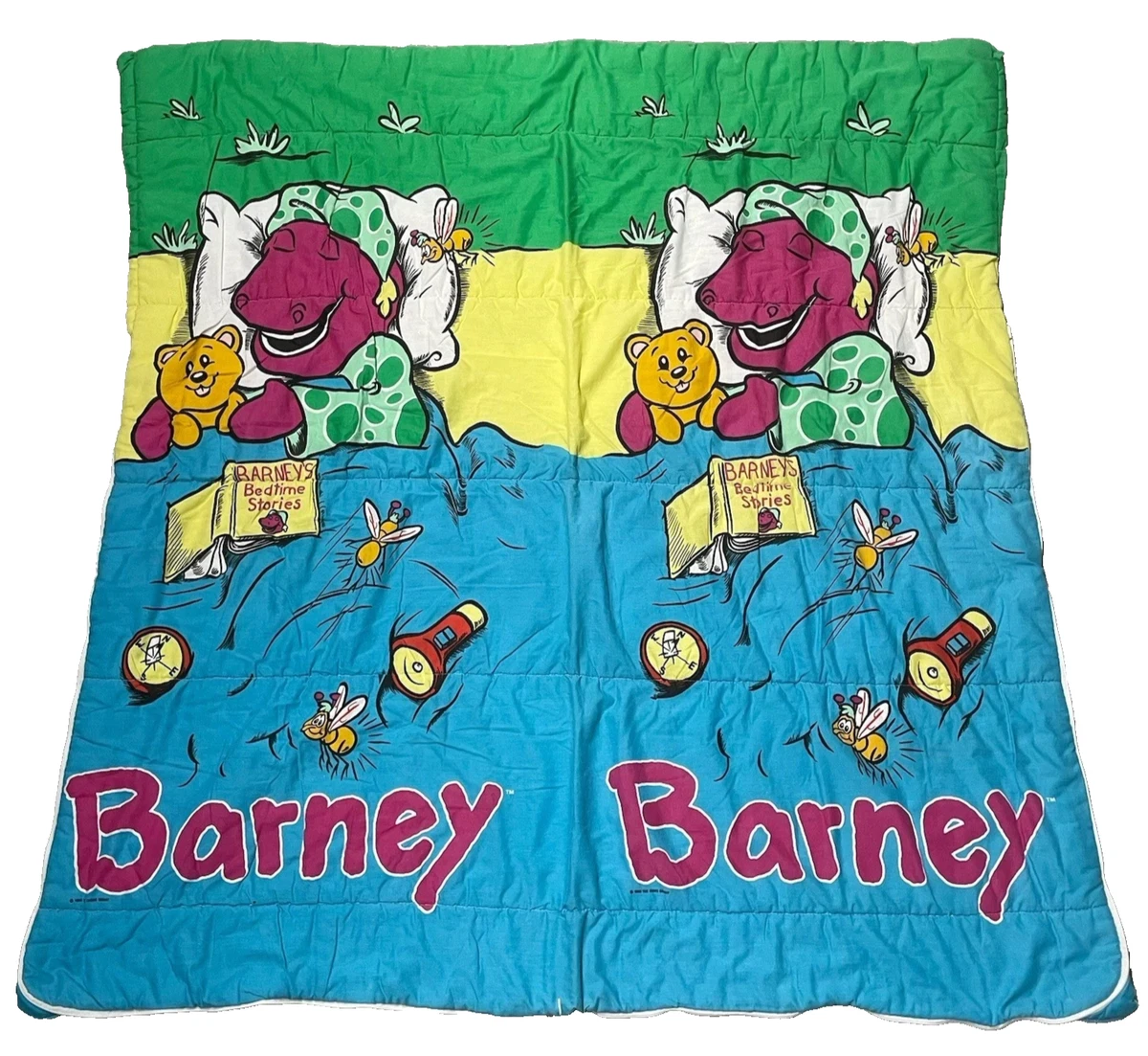 Barney Cotton Blend for Kids & Teens Bedding for sale | eBay