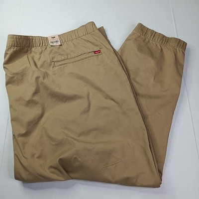 Levi's XX Chino Joggers Men's Size 6XL Khaki Tapered Leg Regular Fit Stretch