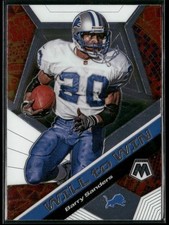 2020 Panini Mosaic Barry Sanders Will to Win Detroit Lions #WW18