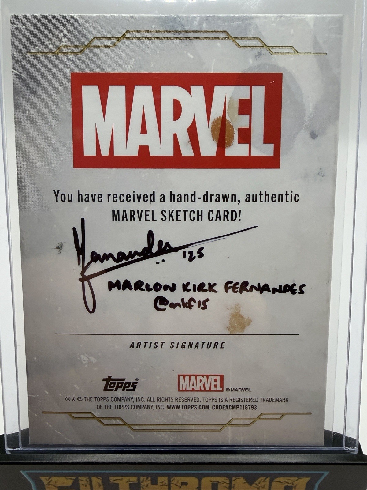 Marlon Kirk Fernandes sig