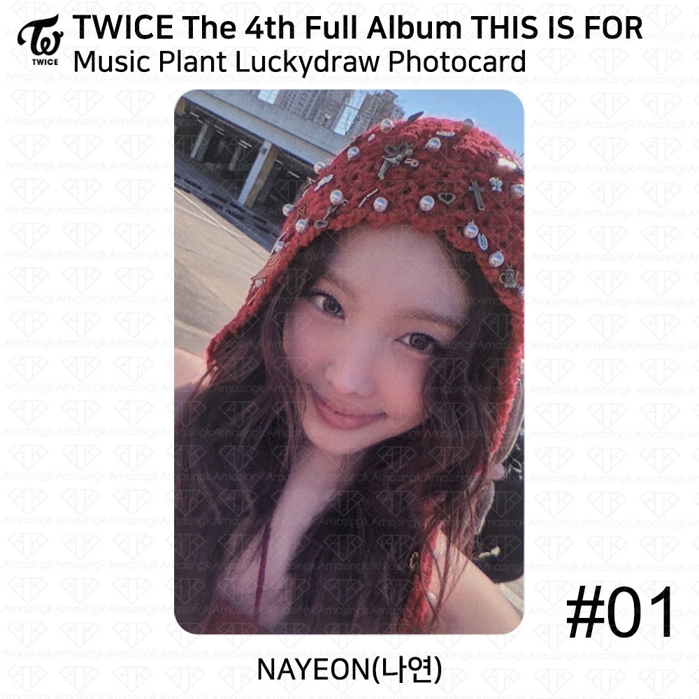 TWICE 4th Full Album THIS IS FOR Musicplant Luckydraw Event