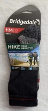 Bridgedale Men's HIKE Light Weight T2 Coolmax Performance Boot Size M Navy