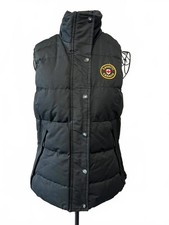 Zavetti Canada Black Padded Gilet Size S