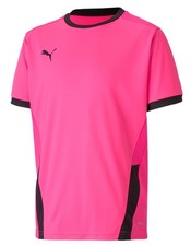 Puma Sport T Shirt teamGOAL Jersey *Pink Schwarz* Gr.116 DRYCELL Original Trikot