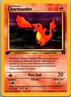 Charmander 50/82 Common Team Rocket Pokemon 1st Edition Lightly Played