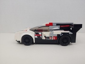 LEGO Audi R18 E-Tron Quattro 75872 SPEED CHAMPIONS 99% Complete