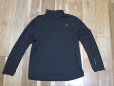 Paradox Merino Blend Men's Black 1/4 Zip Performance Baselayer Top Sz XL