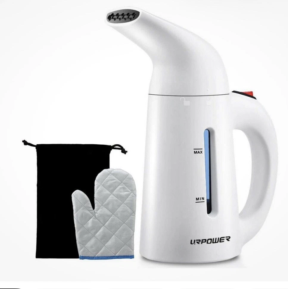 URPOWER Updated 180ml Steamer for Clothes, 7-in-1 Multi-Use Handheld Garment ...