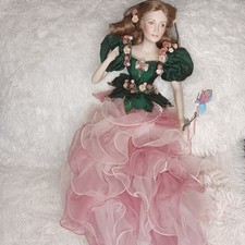 Franklin Heirloom Doll The Rose Princess RARE opened box