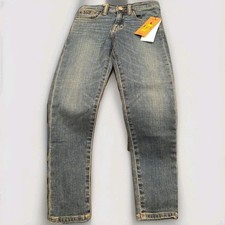 Polo Ralph Lauren Boys Distressed Sullivan Slim Straight Leg Jeans Boys 6 NWT