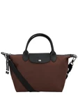 Longchamp Le Pliage Energy Small Nylon & Leather Crossbody Women's Brown