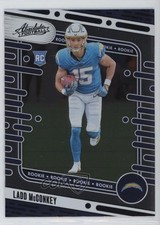 2024 Panini Absolute Rookies Black Ladd McConkey #134 1o05