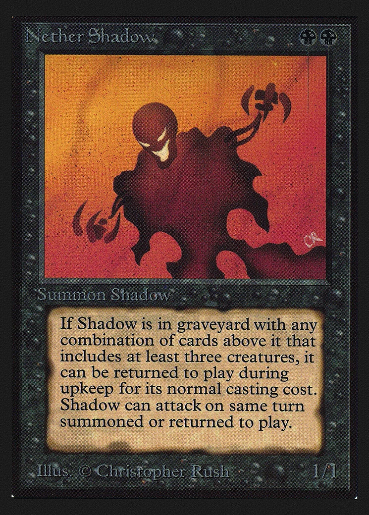 Nether Shadow Collectors' Edition NM Rare CARD ABUGames