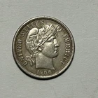 1900 S BARBER DIME AU