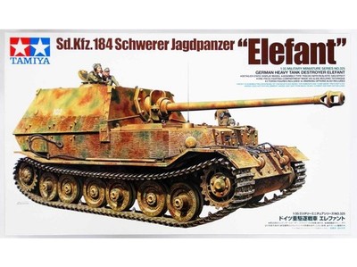 Tamiya - Sd.Kfz.184 Schwerer Jagdpanzer ''Elefant'', 1/35, 35325