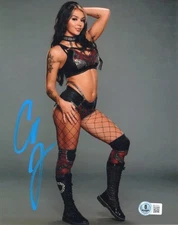Cora Jade (8x10) Beckett COA NXT WWE photo signed auto autographed