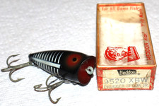 VINTAGE HEDDON CHUGGER,JR. #9520XBW IN CORRECT BOX-DUDLEY MURPHY COLLECTION
