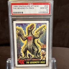 1988 Topps Dinosaurs Attack Trading Cards 23