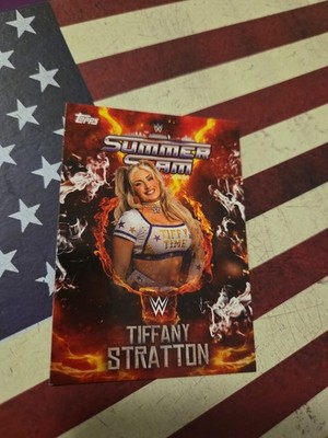 Topps WWE Tiffany Stratton Summerslam 2025 SpecialEdition Wrestling Trading Card