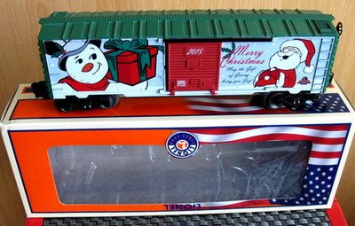 Lionel Spur 0 Box Car Merry Christmas 2015 Weihnachten Güterwaggon by MTH K-Line