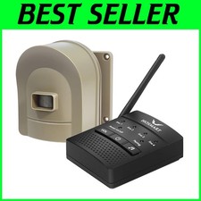 Reliable Outdoor Motion Sensor Security System with 1 Receiver  1 Sensor Alert