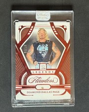 2024 Flawless WWE Diamond Dallas Page #93 Ruby Gem /15