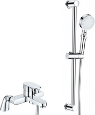 Bath Mixer Taps with Shower Set Modern Bath Taps with Shower Attachment Single L