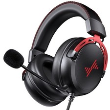 Gaming Headset for PS5 PS4 Xbox One Switch, Gaming Headphones with Microphone...