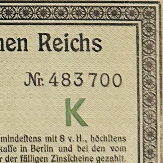 1924 German 1 Billion Mark Serials 483699 &Amp; 483700 Treasury Bonds Unc W/Coupons