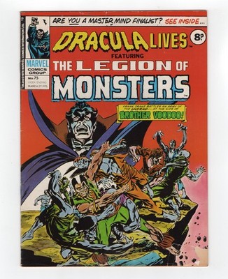 1975 MARVEL TOMB OF DRACULA #35 & WEREWOLF BY NIGHT #32 1ST MOON KNIGHT RARE UK