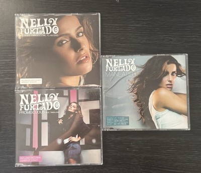 X3 Nelly Furtado Singles CD Loose Maneater X Promiscuous Girl X  All Good Things
