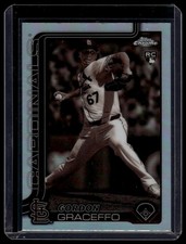 2025 Topps Chrome #256 Gordon Graceffo Sepia Refractors