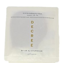 Decree by DR AJ Sturnham SOS Revitalising Eye Mask, SEALED, MULTIBUY DISCOUNT
