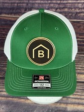 Richardson 112 Adjustable Snapback Trucker Hat OSFM Mesh Back B Patch