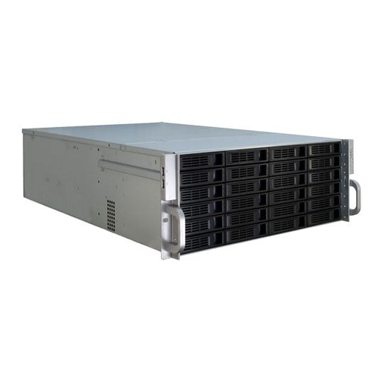 Inter-Tech IPC Storage 4U-4424 4U Server Case with SATA/SAS Backplane