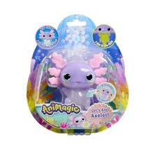 Animagic Let's Glo Axolotl Pastel Glow in the Dark - Brand New & Sealed