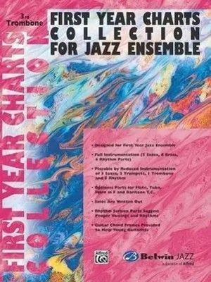 Alfred Publishing | First Year Charts Collection for Jazz Ensemble: 3rd Trombone