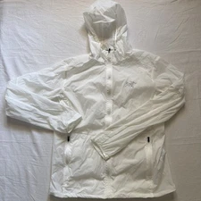 Arc’teryx Incendo Airshell Hoody Men’s Ultralight, Packable Jacket White Large *