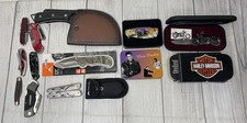 Knife Lot Harley Davison Ozark ELVIS Husky
