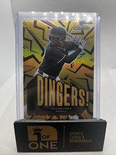 2025 Prizm - Dingers Gold #5/10 - Leo De Vries - Padres 