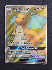 Pokémon Dragonite GX Full Art Ultra Rare Holo Card 229/236 Sm-Unified Minds 250… on eBay