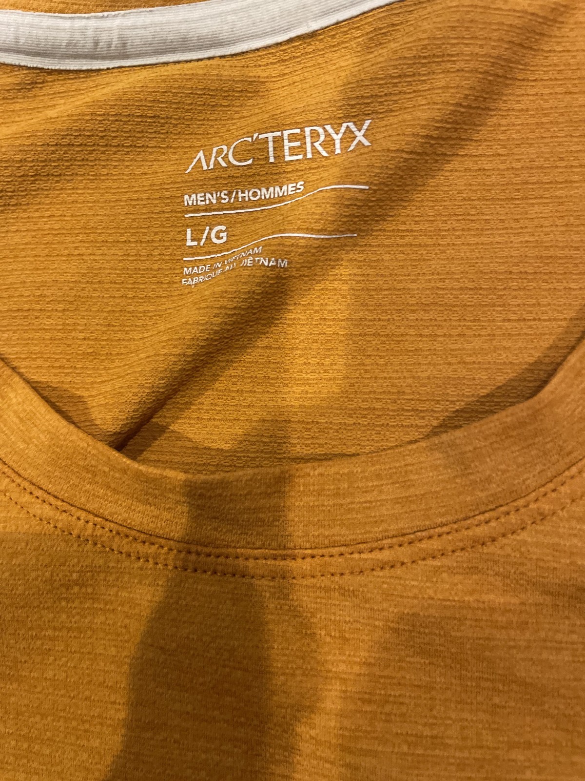 Arc'teryx Cormac Arc'wand Short Sleeve Outdoor Athletic Shirt Men's Sz Large thumbnail 2