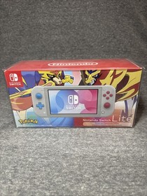 Nintendo Switch Lite Pokemon Zacian & Zamazenta Edition