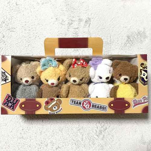 Tsum Tsum UniBEARsity Plush 10 Set Mini S Moca Maple Whip Puff Salt Box Disney