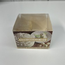 Yankee Candle Scented Tea Lights White Chocolate Mint Box Of 5