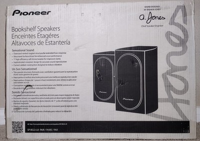 ホームシアタースピーカー Pioneer SP-BS22-LR【訳あり】 Pioneer SP-BS22-LR Andrew Jones Designed Bookshelf Speakers - Pair
