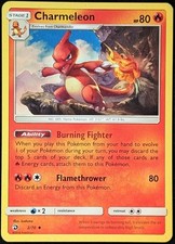 Charmeleon 2/70 Dragon Majesty Regular Uncommon Pokemon Card LP