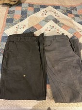 Men s Carhartt Lot of 2 Size 42 x 34 Workwear Heavy Signs of Wear