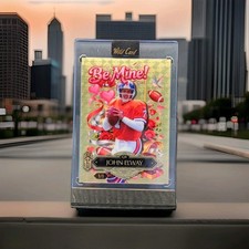 2026 John Elway True 1/1 Gold Vinyl Be Mine Wild Card Sweet Denver Broncos